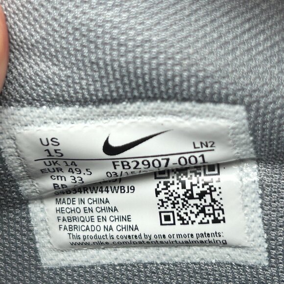 Nike Force Zoom Trout 9 Pro Baseball Cleats – Size 15 – New - Picture 10 of 11